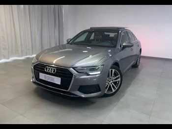Audi  A6  2.0 T  2021  Automatic  32,000 Km  4 Cylinder  Front Wheel Drive (FWD)  Sedan  Gray  With Warranty