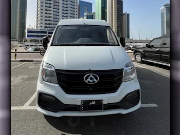 Maxus  V80  2018  Manual  124,581 Km  4 Cylinder  Front Wheel Drive (FWD)  Van / Bus  White  With Warranty