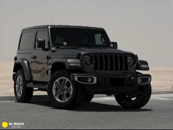 Jeep  Wrangler  Sahara  2022  Automatic  33,000 Km  6 Cylinder  Four Wheel Drive (4WD)  SUV  Black  With Warranty