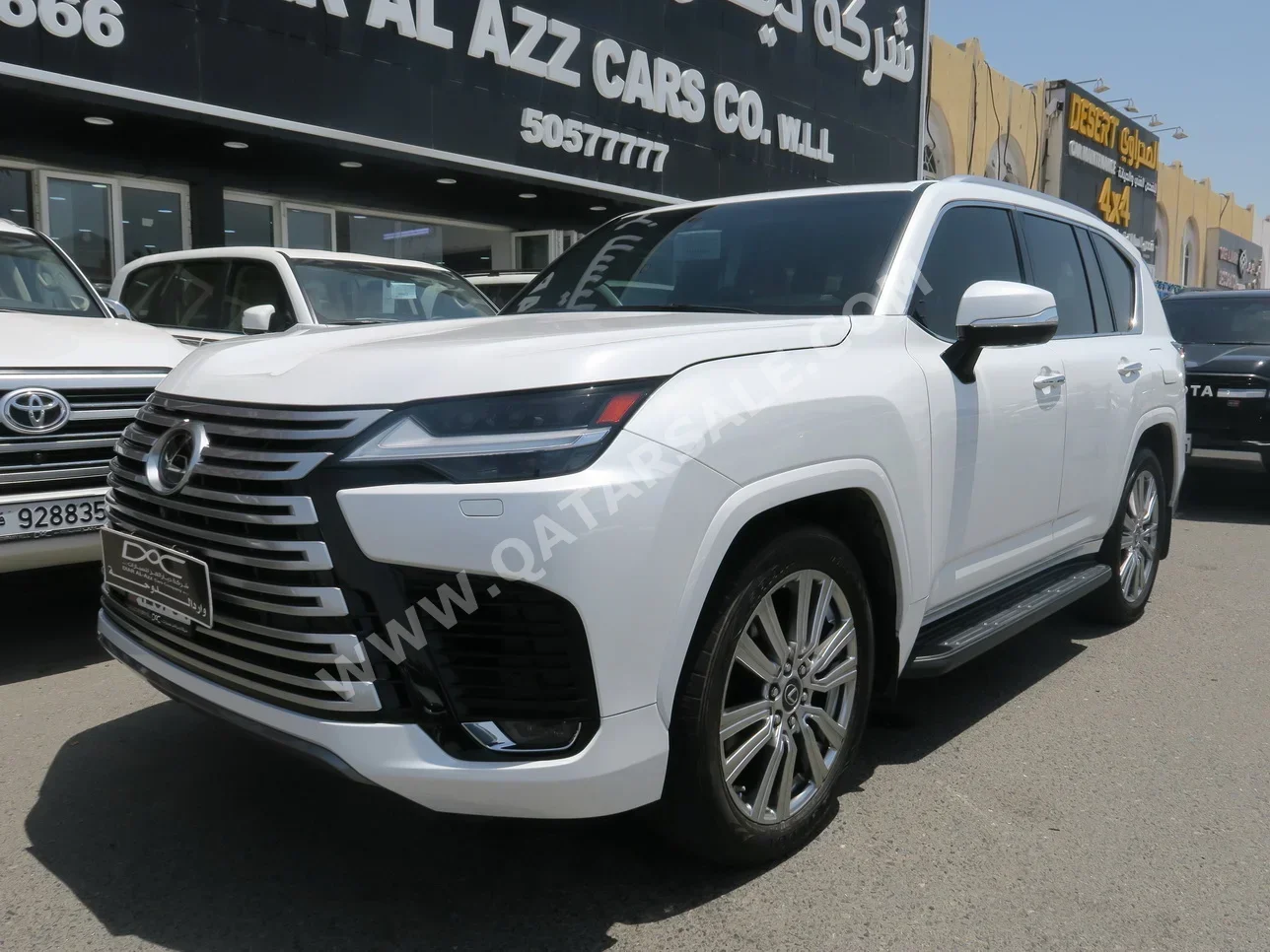 Lexus  LX  600 VIP  2023  Automatic  5,000 Km  6 Cylinder  Four Wheel Drive (4WD)  SUV  White  With Warranty
