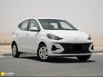 Hyundai  I  10  2024  Automatic  0 Km  4 Cylinder  Front Wheel Drive (FWD)  Hatchback  White  With Warranty