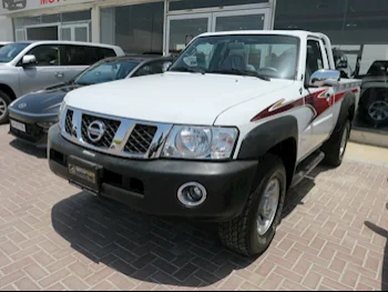 Nissan  Patrol  Pickup  2023  Manual  0 Km  6 Cylinder  Four Wheel Drive (4WD)  Pick Up  White  With Warranty