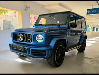 Mercedes-Benz  G-Class  63 AMG  2024  Automatic  0 Km  8 Cylinder  Four Wheel Drive (4WD)  SUV  Blue  With Warranty