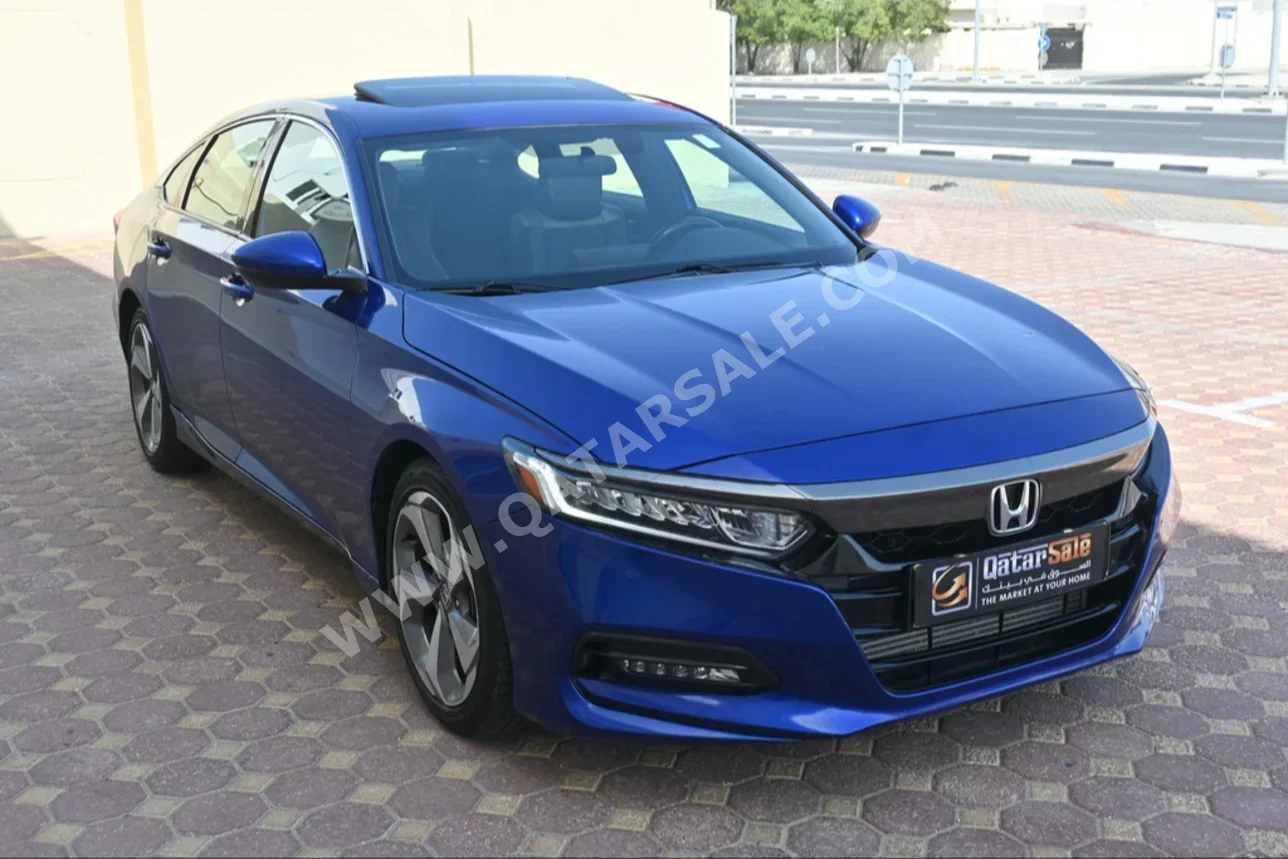 Honda  Accord  Sport  2020  Automatic  77,000 Km  4 Cylinder  Front Wheel Drive (FWD)  Sedan  Blue
