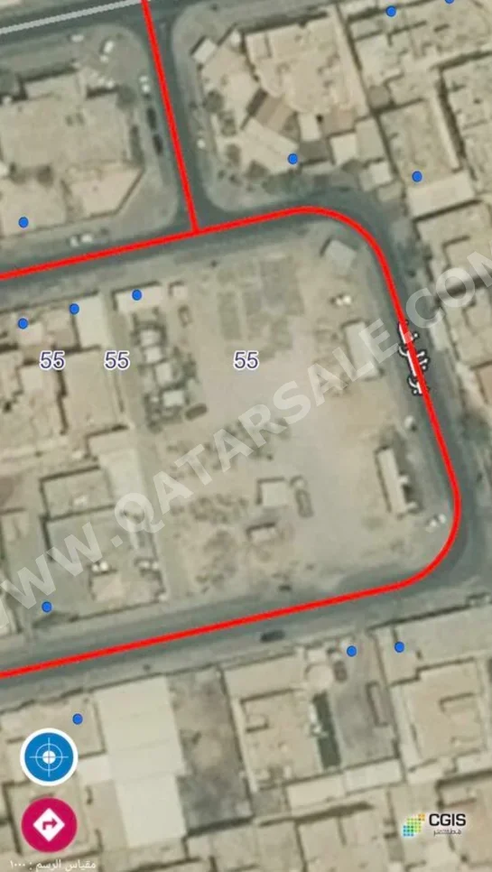 اراضي للبيع في الشمال  - أبو ظلوف  -المساحة 540 متر مربع