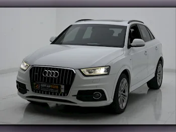 Audi  Q3  S Line  2015  Automatic  109,000 Km  4 Cylinder  All Wheel Drive (AWD)  SUV  White