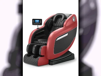 Massage Chair Red  All Body  4D