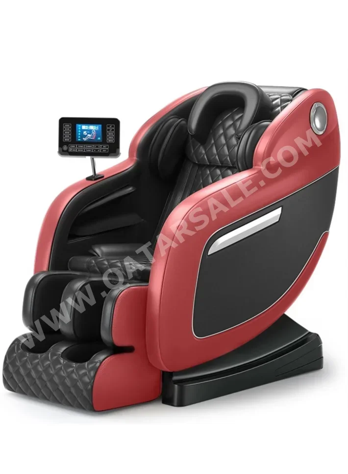 Massage Chair Red  All Body  4D