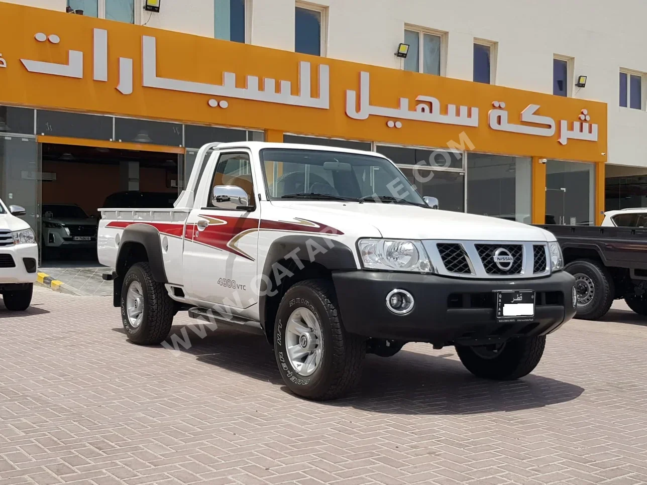 Nissan  Patrol  Pickup  2023  Manual  0 Km  6 Cylinder  Four Wheel Drive (4WD)  Pick Up  White  With Warranty