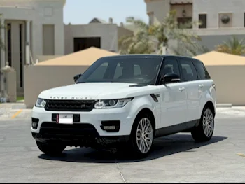 Land Rover  Range Rover  Sport Super charged  2014  Automatic  186,000 Km  8 Cylinder  Four Wheel Drive (4WD)  SUV  White
