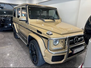 Mercedes-Benz  G-Class  63 AMG  2017  Automatic  125,000 Km  8 Cylinder  Four Wheel Drive (4WD)  SUV  Beige