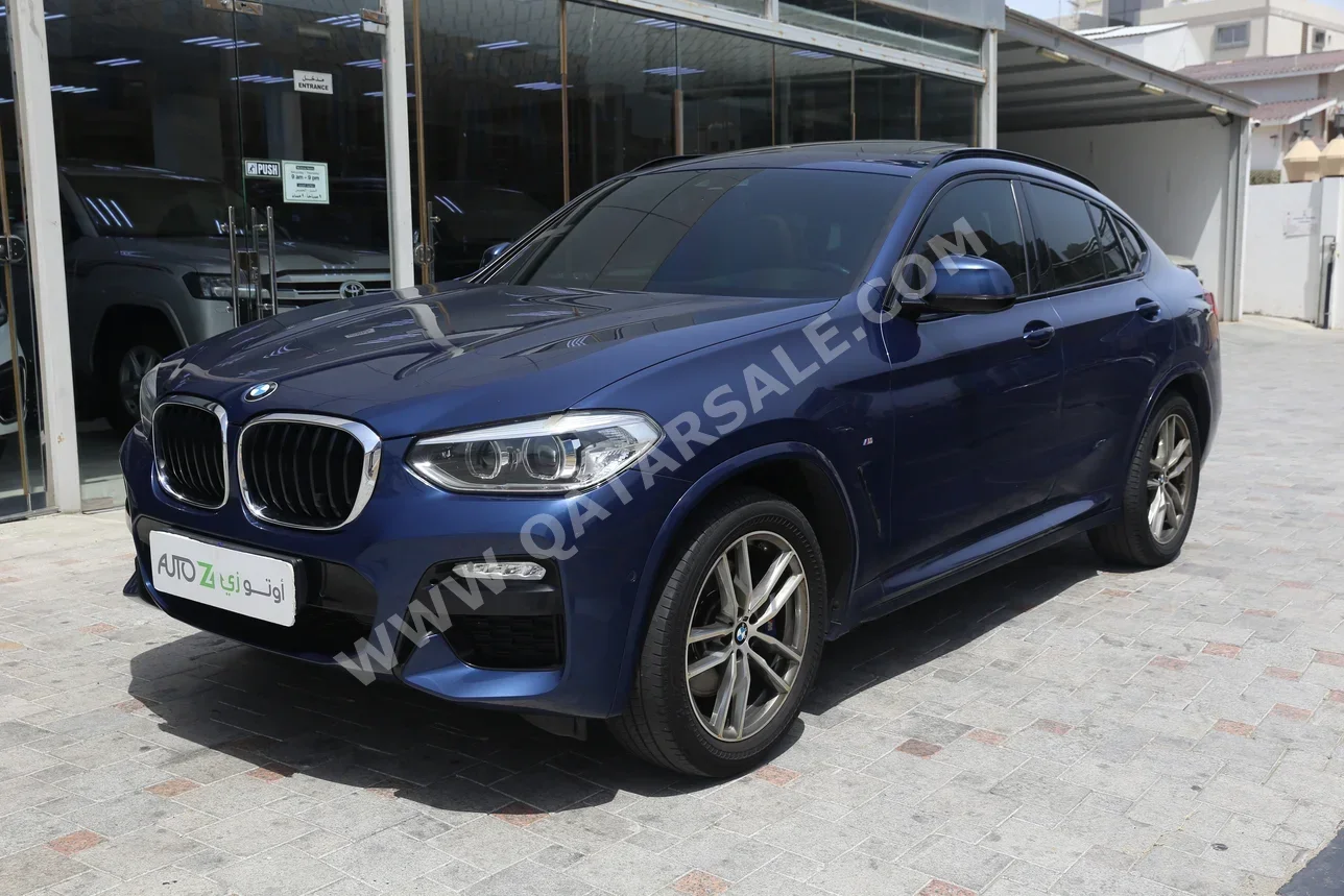 BMW  X-Series  X4  2019  Automatic  106,000 Km  4 Cylinder  All Wheel Drive (AWD)  SUV  Blue  With Warranty