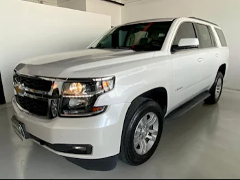 Chevrolet  Tahoe  2018  Automatic  218,000 Km  8 Cylinder  Four Wheel Drive (4WD)  SUV  White