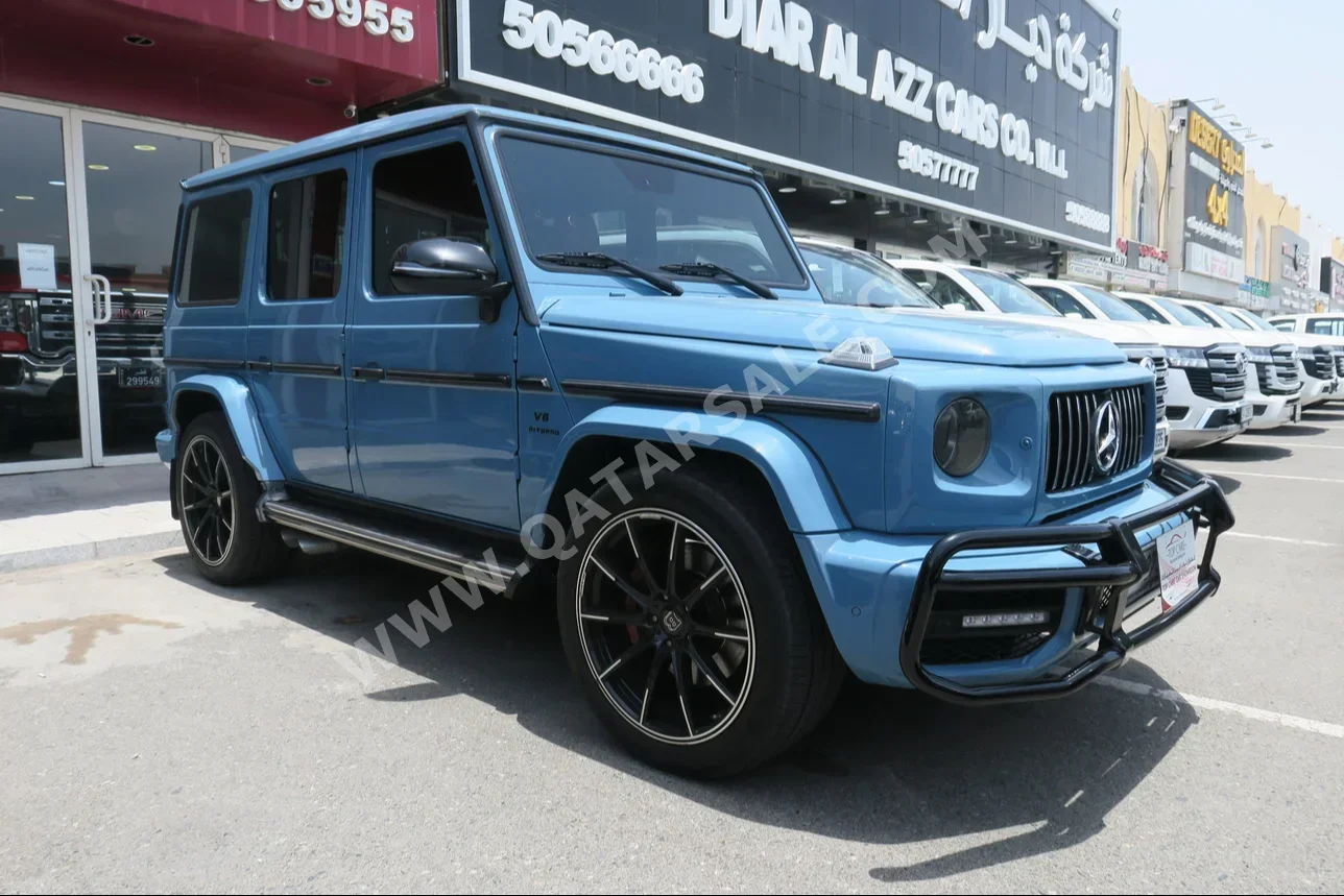 Mercedes-Benz  G-Class  63 AMG  2015  Automatic  143,000 Km  8 Cylinder  Four Wheel Drive (4WD)  SUV  Sky Blue