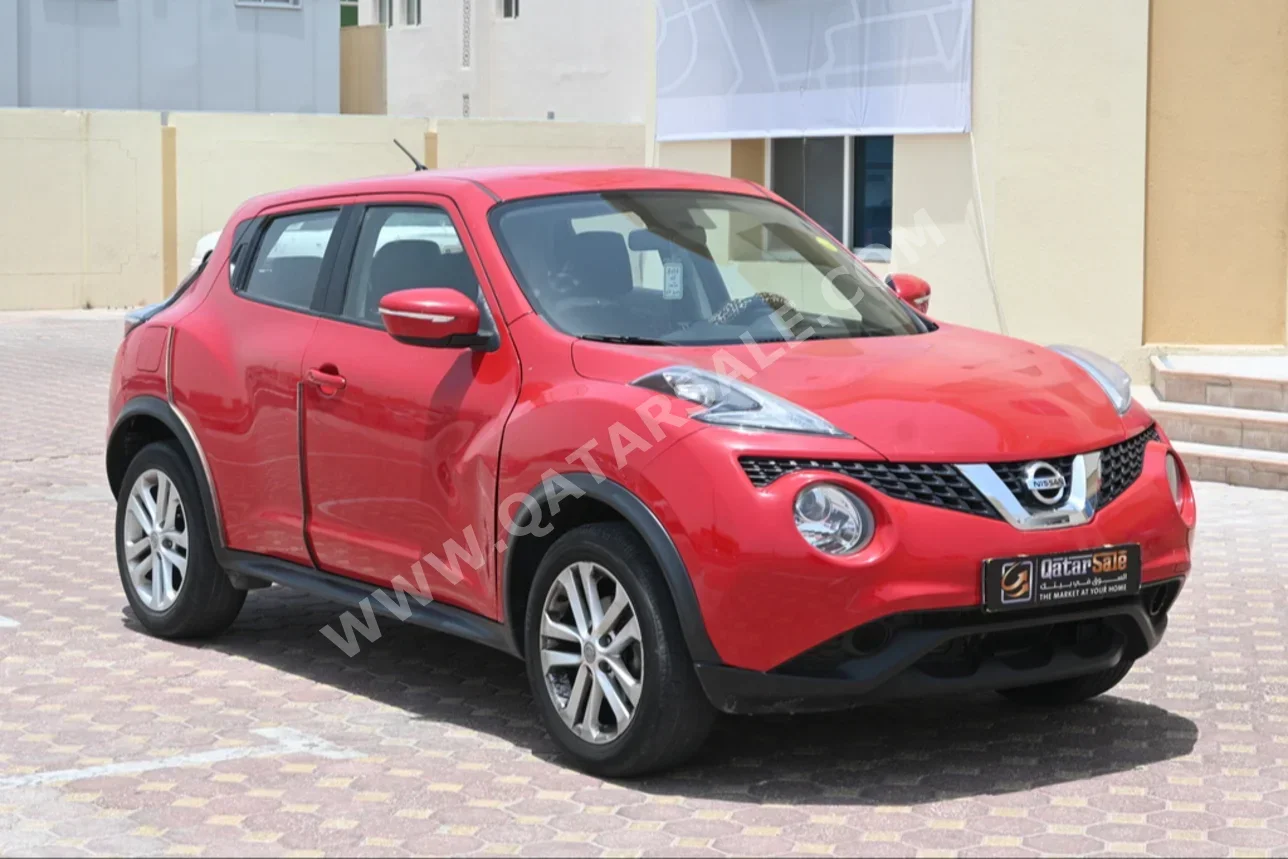 Nissan  Juke  2015  Automatic  80,000 Km  4 Cylinder  Front Wheel Drive (FWD)  SUV  Red