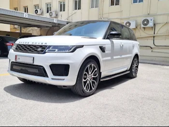 Land Rover  Range Rover  Sport  2018  Automatic  70,000 Km  8 Cylinder  Four Wheel Drive (4WD)  SUV  White  With Warranty