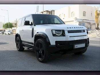 Land Rover  Defender  90 HSE  2021  Automatic  73,000 Km  6 Cylinder  Four Wheel Drive (4WD)  SUV  White  With Warranty
