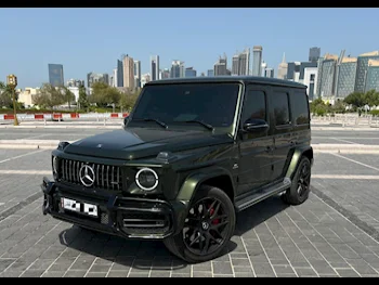 Mercedes-Benz  G-Class  63 AMG  2019  Automatic  80,000 Km  8 Cylinder  Four Wheel Drive (4WD)  SUV  Green
