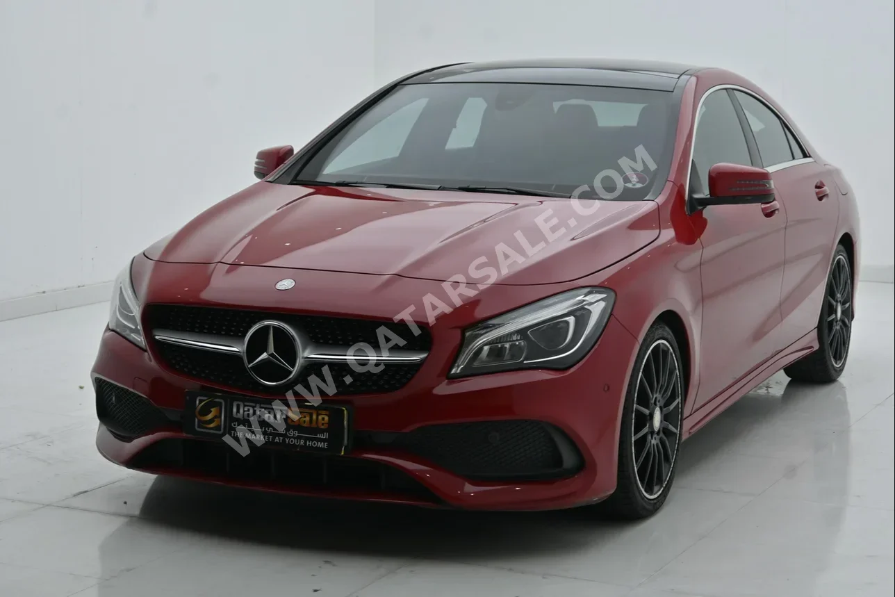  Mercedes-Benz  CLA  250  2017  Automatic  89,600 Km  4 Cylinder  Front Wheel Drive (FWD)  Sedan  Red  With Warranty