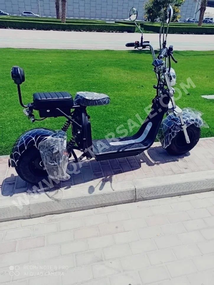 Scooters Electric Scooter  - Black