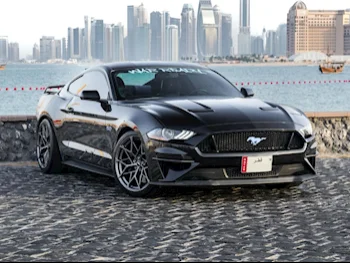 Ford  Mustang  GT  2020  Manual  59,000 Km  8 Cylinder  Rear Wheel Drive (RWD)  Coupe / Sport  Black