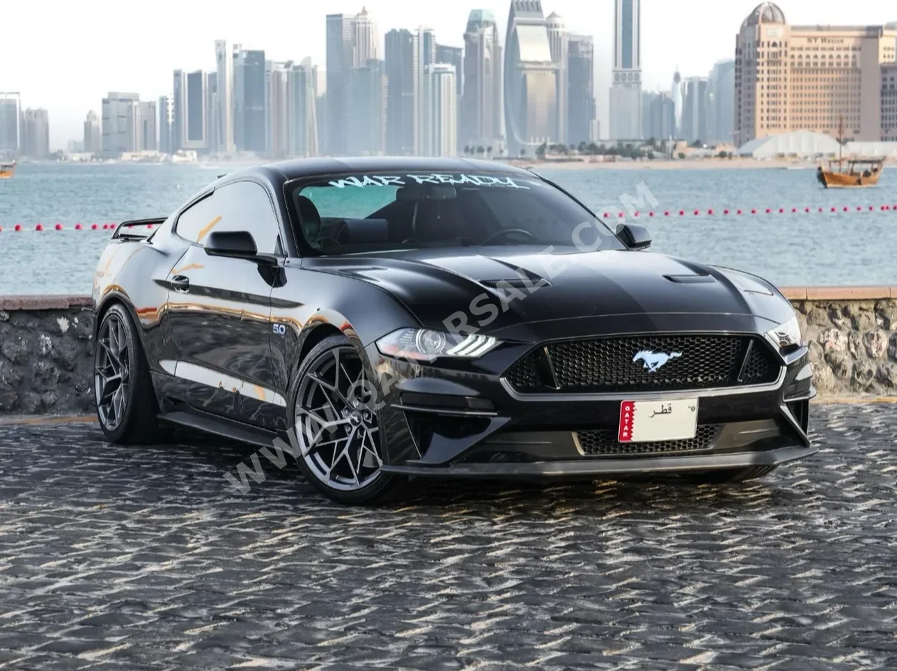 Ford  Mustang  GT  2020  Manual  59,000 Km  8 Cylinder  Rear Wheel Drive (RWD)  Coupe / Sport  Black
