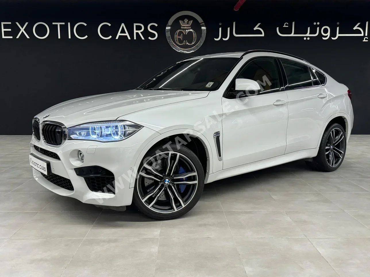BMW  X-Series  X6 M  2018  Automatic  66,000 Km  8 Cylinder  Four Wheel Drive (4WD)  SUV  White