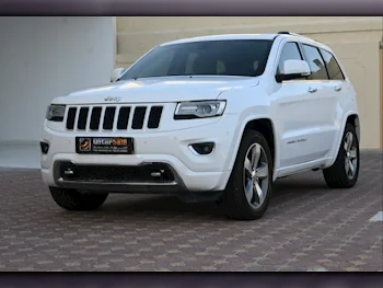  Jeep  Grand Cherokee  Overland  2018  Automatic  87,000 Km  8 Cylinder  Four Wheel Drive (4WD)  SUV  White  With Warranty