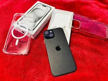 Apple  - iPhone 15  - Black  - 128 GB