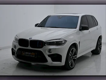 BMW  X-Series  X5 M  2016  Automatic  120,000 Km  8 Cylinder  Four Wheel Drive (4WD)  SUV  White  With Warranty