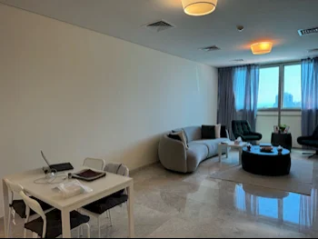 2 غرف نوم  شقة  للايجار  في الدوحة -  غرب خليج لاغون  غير مفروشة