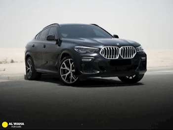 BMW  X-Series  X6 40i  2021  Automatic  18,180 Km  6 Cylinder  Four Wheel Drive (4WD)  SUV  Black  With Warranty