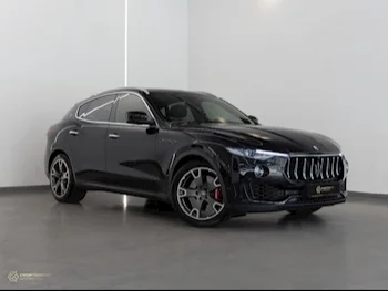 Maserati  Levante  SQ4  2018  Automatic  36,800 Km  6 Cylinder  Four Wheel Drive (4WD)  SUV  Black