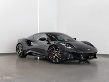 Lotus  Emira  1st Edition  2023  Automatic  3,800 Km  6 Cylinder  All Wheel Drive (AWD)  Coupe / Sport  Black  With Warranty