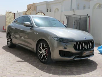 Maserati  Levante  Ermenegildo Zegna  2017  Automatic  84,000 Km  6 Cylinder  Four Wheel Drive (4WD)  SUV  Gray