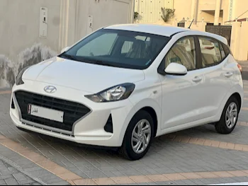 Hyundai  I  10  2023  Automatic  0 Km  4 Cylinder  Front Wheel Drive (FWD)  Hatchback  White  With Warranty