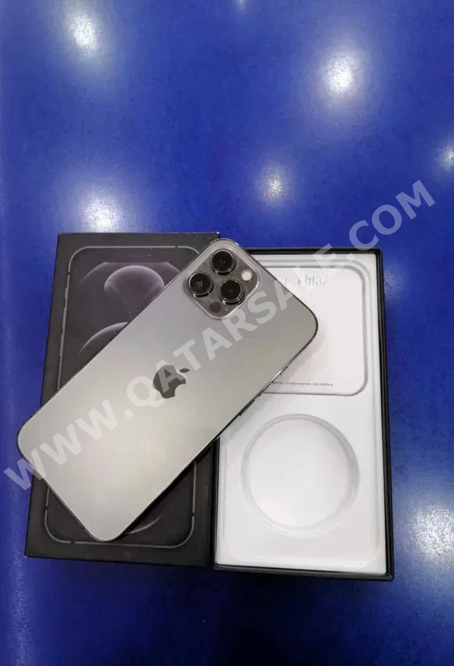 Apple  - iPhone 12  - Pro Max  - Black  - 256 GB