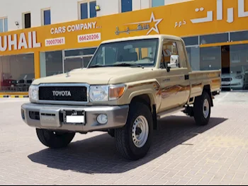 Toyota  Land Cruiser  LX  2023  Manual  16,000 Km  6 Cylinder  Four Wheel Drive (4WD)  Pick Up  Beige  With Warranty