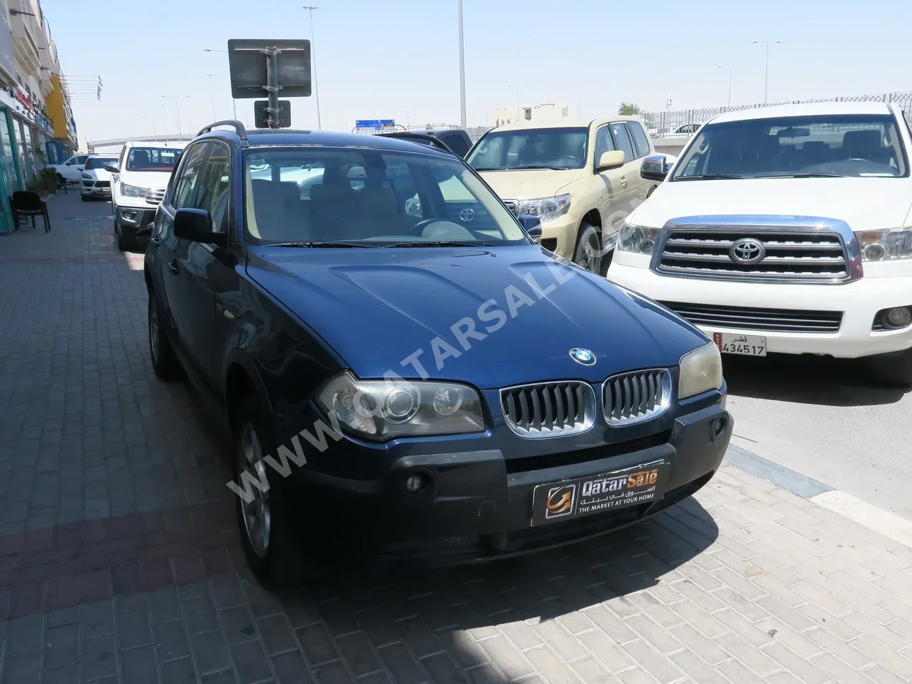 BMW  X-Series  X3  2005  Automatic  87,000 Km  4 Cylinder  Four Wheel Drive (4WD)  SUV  Dark Blue