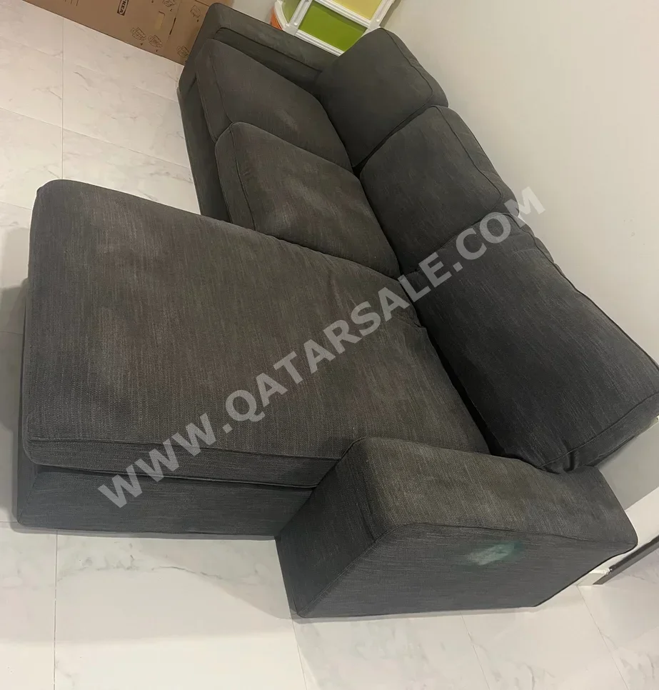 Sofas, Couches & Chairs IKEA  L shape  - Fabric  - Gray