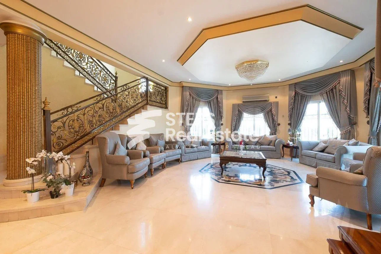 Family Residential  - Fully Furnished  - Doha  - Al Thumama  - 7 Bedrooms