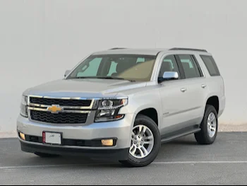 Chevrolet  Tahoe  2018  Automatic  128,000 Km  8 Cylinder  Four Wheel Drive (4WD)  SUV  Silver