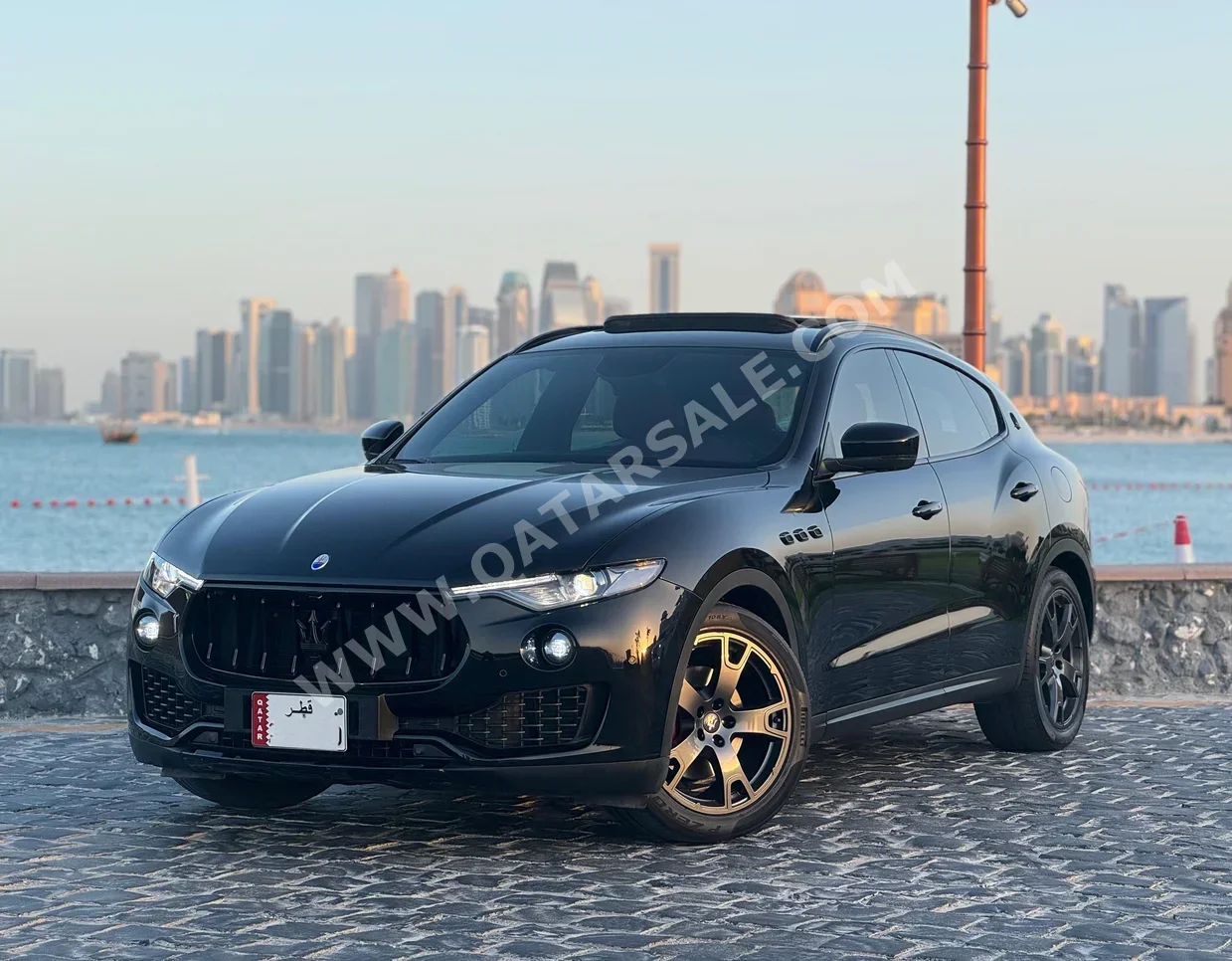  Maserati  Levante  2018  Automatic  72,000 Km  6 Cylinder  Four Wheel Drive (4WD)  SUV  Black  With Warranty