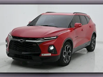 Chevrolet  Blazer  RS  2020  Automatic  70,000 Km  6 Cylinder  Four Wheel Drive (4WD)  SUV  Red  With Warranty
