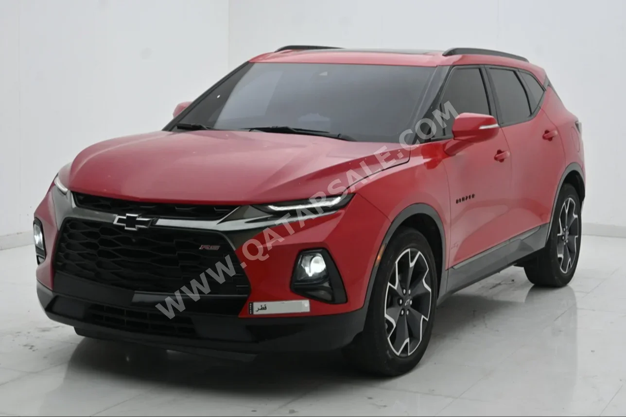 Chevrolet  Blazer  RS  2020  Automatic  70,000 Km  6 Cylinder  Four Wheel Drive (4WD)  SUV  Red  With Warranty