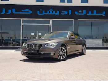 BMW  7-Series  730 Li  2015  Automatic  67,000 Km  6 Cylinder  Rear Wheel Drive (RWD)  Sedan  Brown