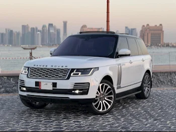 Land Rover  Range Rover  Vogue SE Super charged  2018  Automatic  92,000 Km  6 Cylinder  Four Wheel Drive (4WD)  SUV  White
