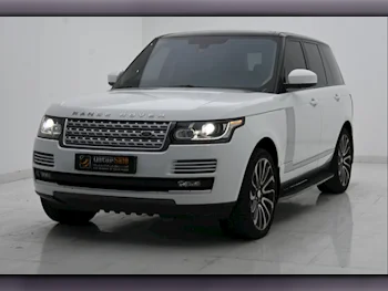 Land Rover  Range Rover  Vogue SE  2014  Automatic  81,500 Km  8 Cylinder  Four Wheel Drive (4WD)  SUV  Pearl
