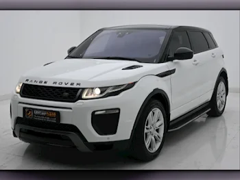 Land Rover  Evoque  2016  Automatic  98,000 Km  4 Cylinder  Four Wheel Drive (4WD)  SUV  White