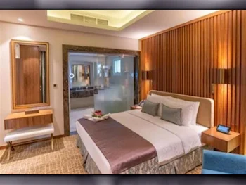1 غرف نوم  شقة فندق  للايجار  في الدوحة -  راس أبو عبود  مفروشة بالكامل